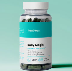 Body Magic Chlorophyll Capsules - Vegan Capsules for Detox, Digestion, Gut Health, Skin & More body magic chlorophyll pill Natural Healthcare