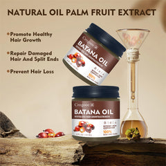 Batana Oil for Hair Growth: All Natural Batana Oil from Honduras Prevent Hair Loss and Enhances Hair Thickness for Men & Women Hair Care Hair Growth And hair care, Enhances Hair Color