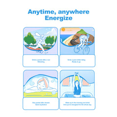 Popsicle -Electrolytes Powder Packets Primal Hydration, Easy Open Packets, Energy Drink Mix (Lemon, 16 Packs) (1 Bag) Beverage Mixed