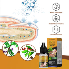 Tea Tree Oil + Oregano Oil,Nail Care Liquid Nail Strengthener,Instant Nail Care-Nail Care,Instant Soothing Nail Polish