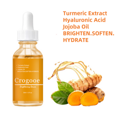 Crogooe Brightening TurmericHyaluronic Acid Serum-Brighten & Hydrates Hydrating Moisture